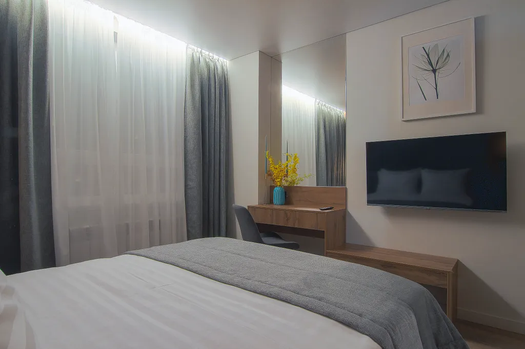 Квартира с видом на город