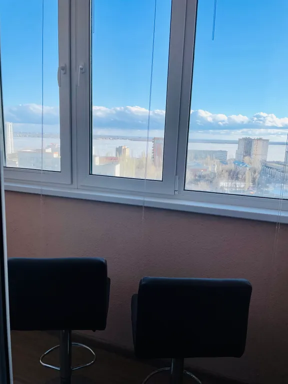 Квартира Квартира Уютная студия от собственника с видом на Волгу — Саратов
