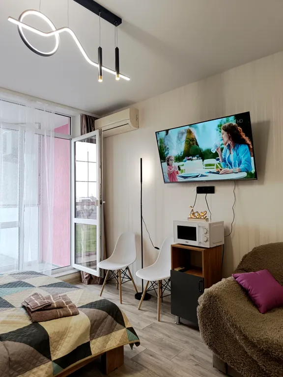 Милая студия возле аквапарка