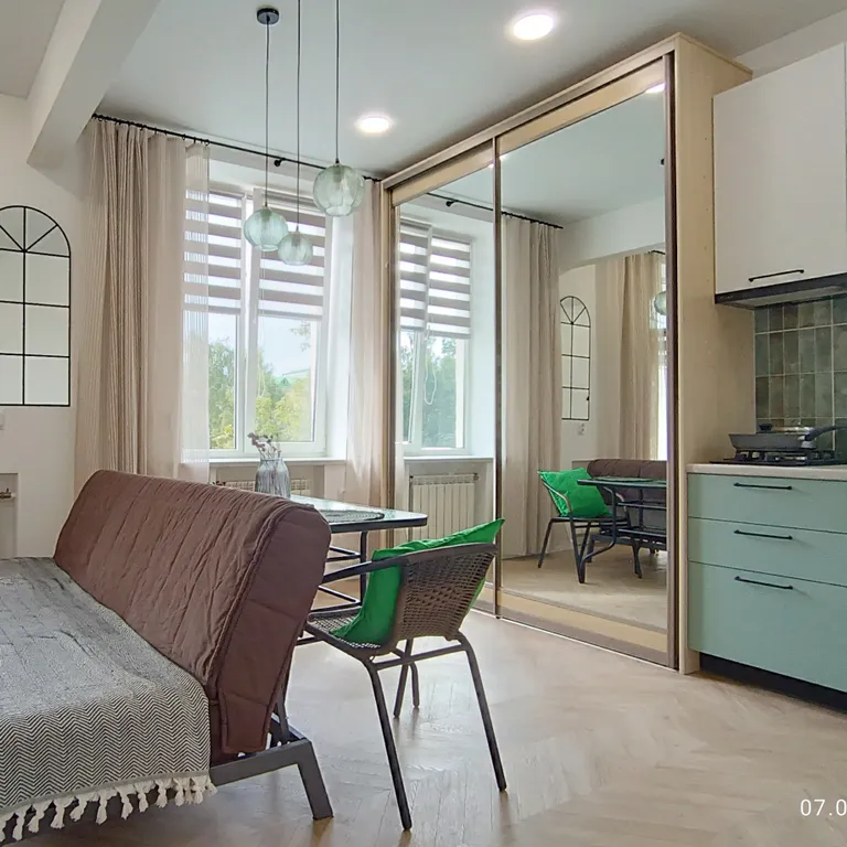 Просторная студия в самом Центре Могилёва напротив университета БРУ