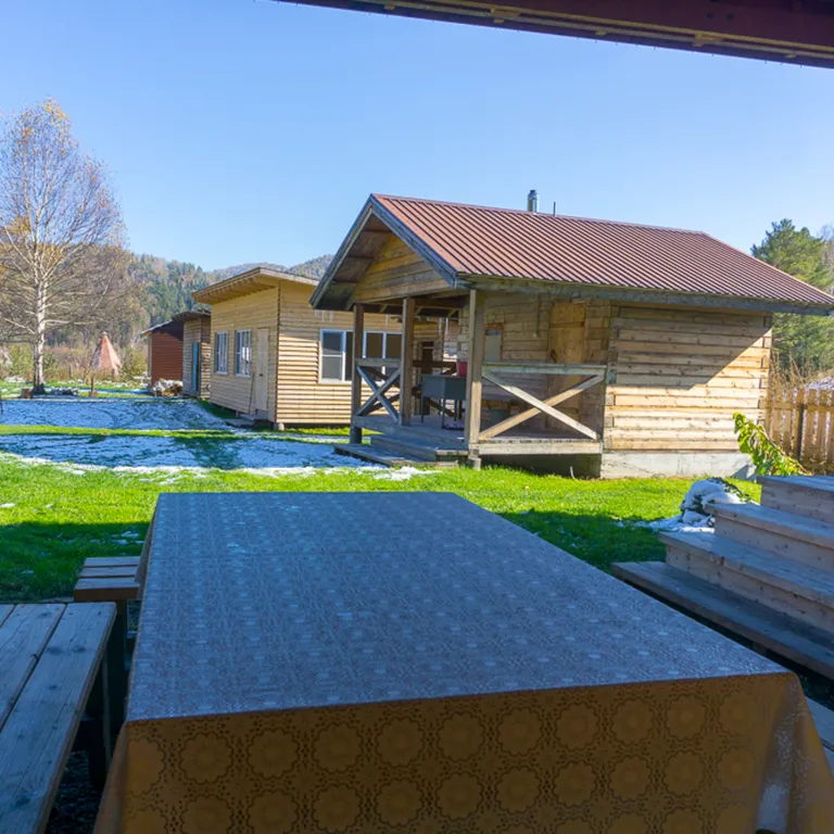 Благоустроенный 3-местный дом с видом на горы