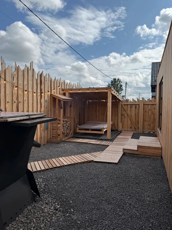 Уютный гостевой дом с баней и чаном