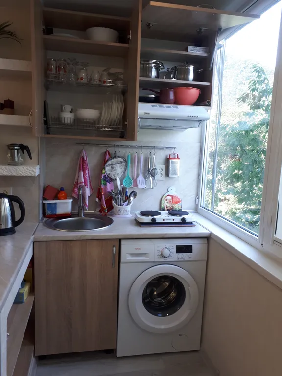 Уютная квартира-студия в курортной зоне с видом на горы и лес