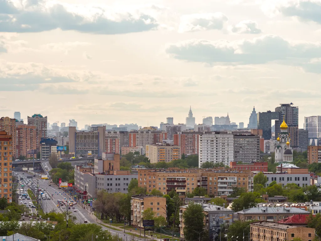 Квартира Апартаменты с панорамным видом на город — Москва