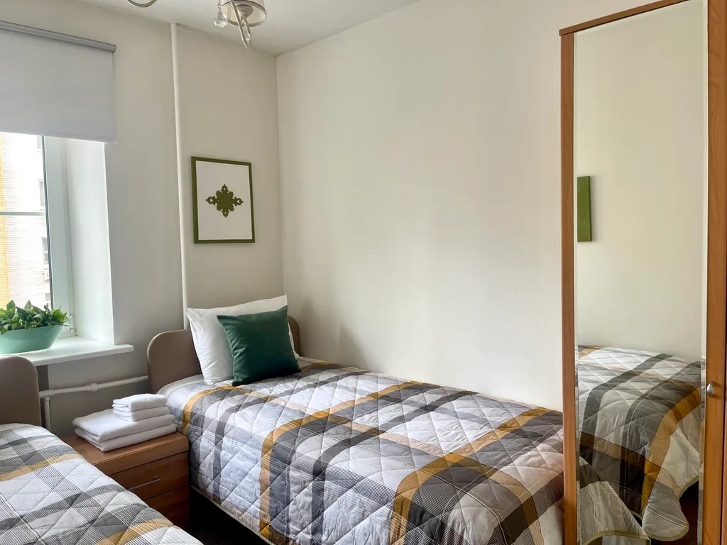 Просторная квартира с 4 изолированными комнатами в центре города