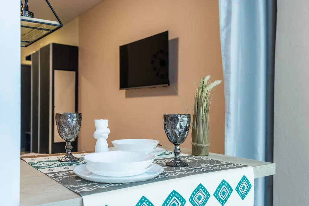 Студия с потрясающим видом на реку