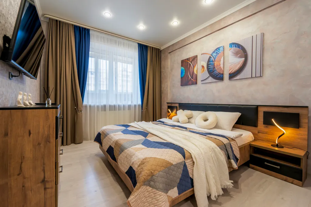 Квартира Два больших смарт тв, дизайнерская евродвушка, только после ремонта — аренда посуточно в Липецк