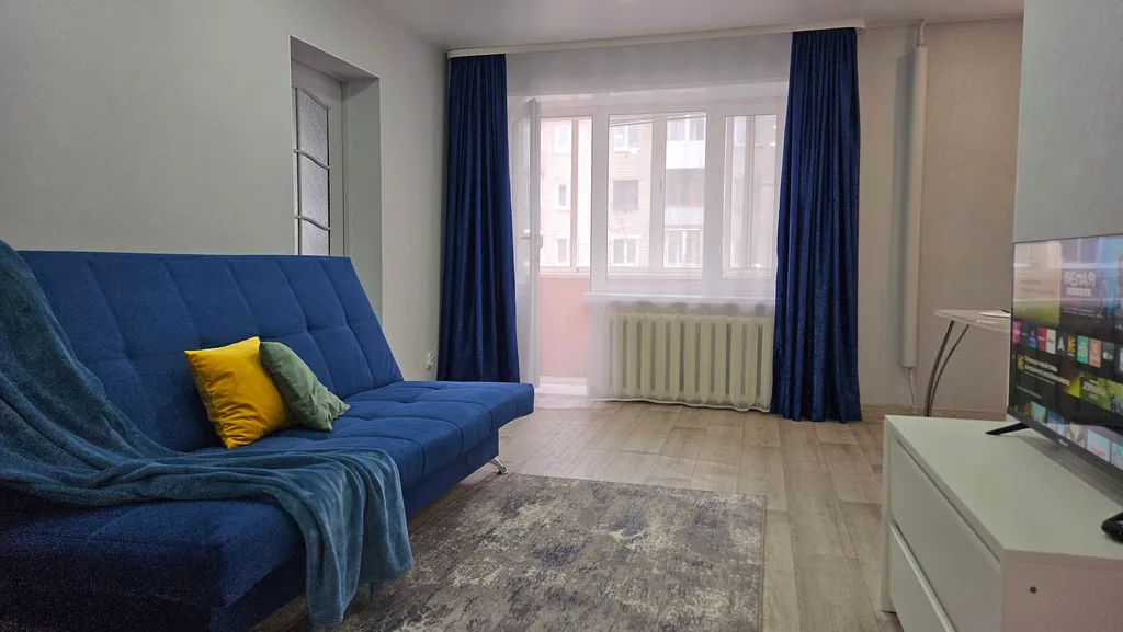 Уютная 2-квартира с гостиной и кухонной зоной