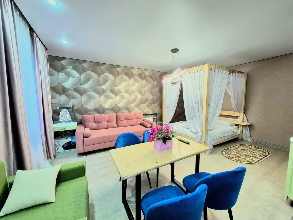 Квартира Квартира студия Зубр с мангалом — Домбай