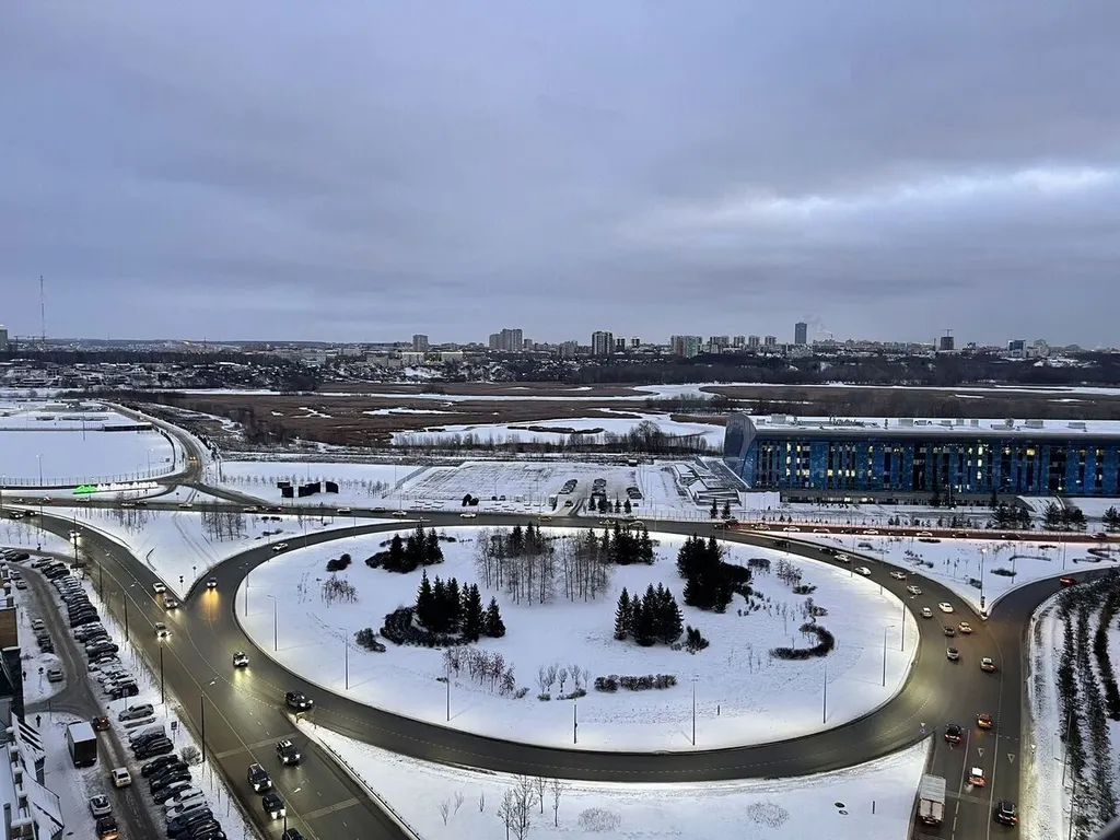 Квартира Квартира Двуxкомнaтныe апaртaменты на 17-ом этажe с пaноpaмным видом на гoрoд — Казань