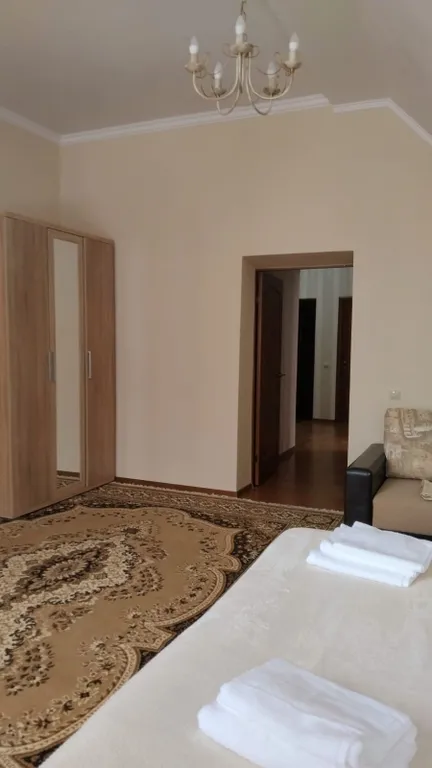 Просторная однушка в центре Домбая