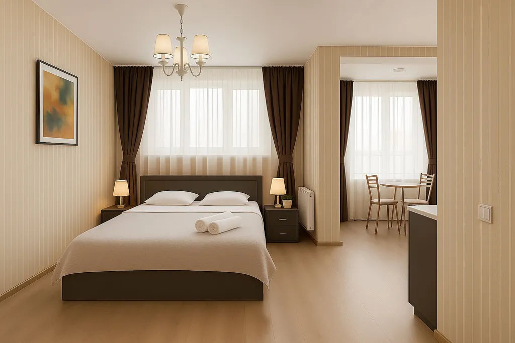 Супер студия у станции Мытищи в ЖК Рождественский