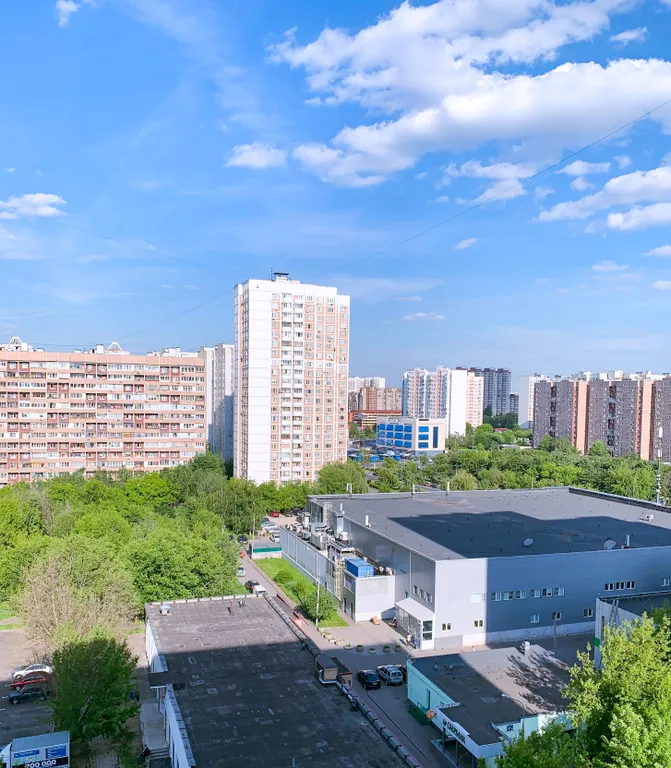 Квартира Просторная квартира рядом с метро Марьино — Москва