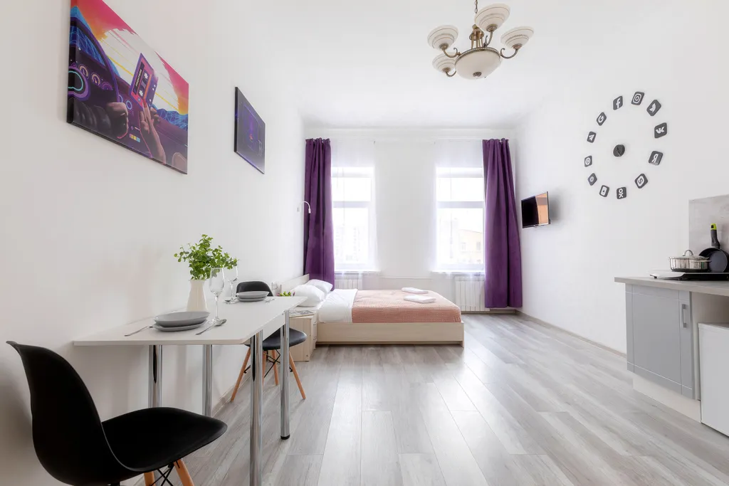 Квартира Просторные апартаменты-студия — Санкт-Петербург