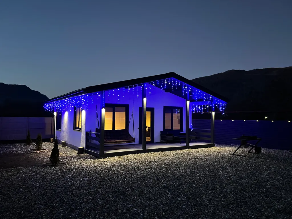 Уютный дом с банным чаном и видом на горы