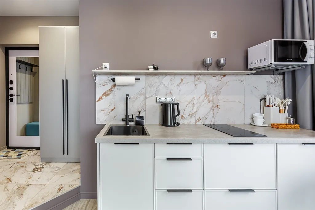 Квартира Квартира Уютная дизайнерская студия — Москва