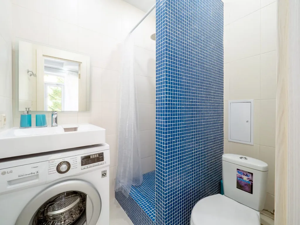 Квартира Квартира Уютная студия у моря с теплым бассейном — Сириус