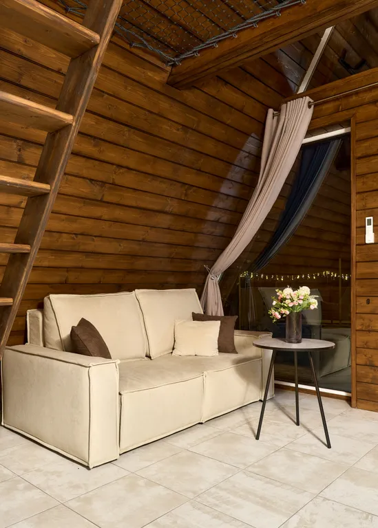 Коттедж Коттедж A-Frame на берегу Ладоги — Сясьстрой