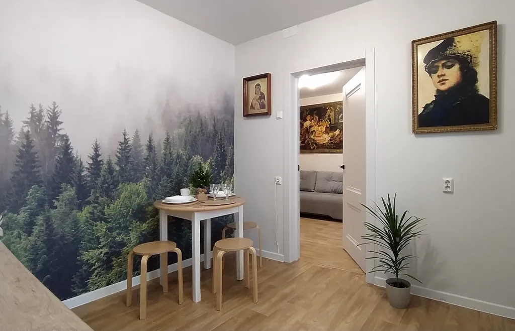 Уютная квартира с видом на горы