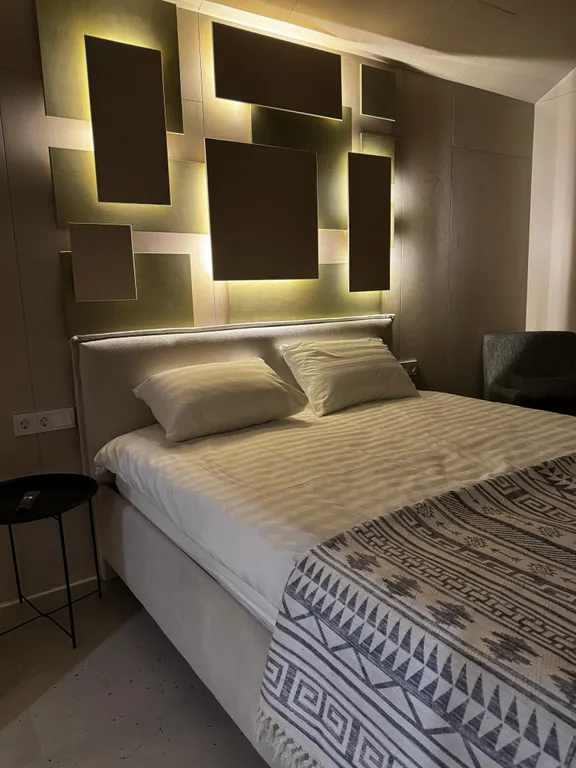 Большой зеленый дом до 6 чел с баней