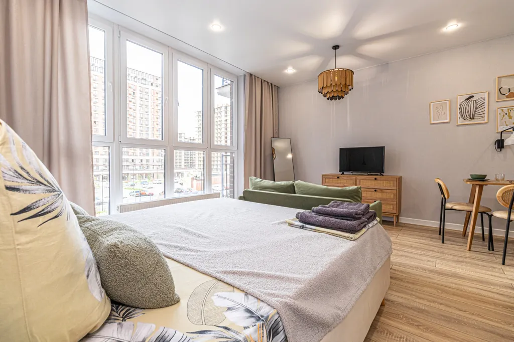 Квартира Квартира Люкс студия в ЖК Самолёт, транзит на Крым — Краснодар