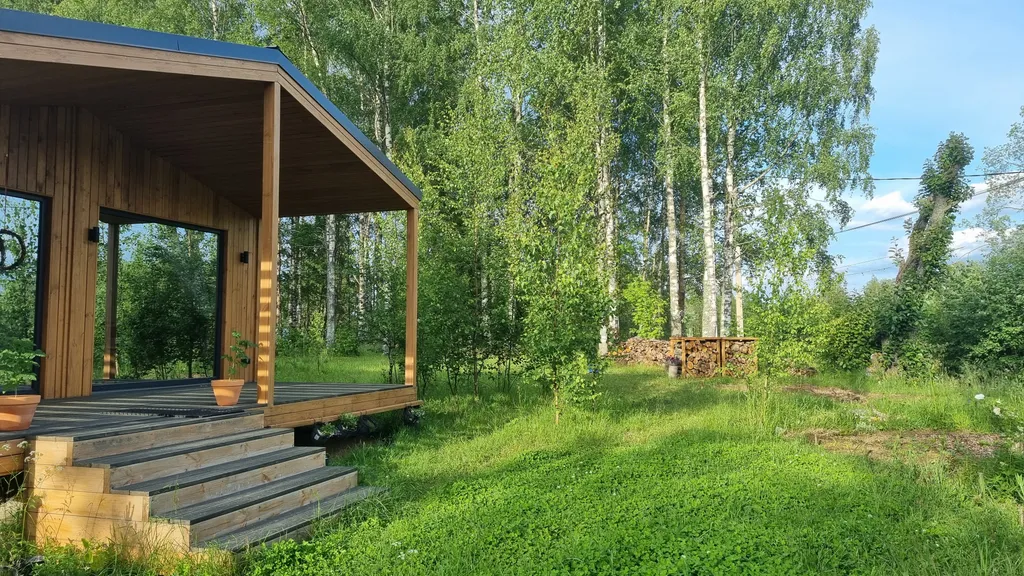 Коттедж Новый коттедж. Сауна и виды на природу-бесплатно — Санкт-Петербург