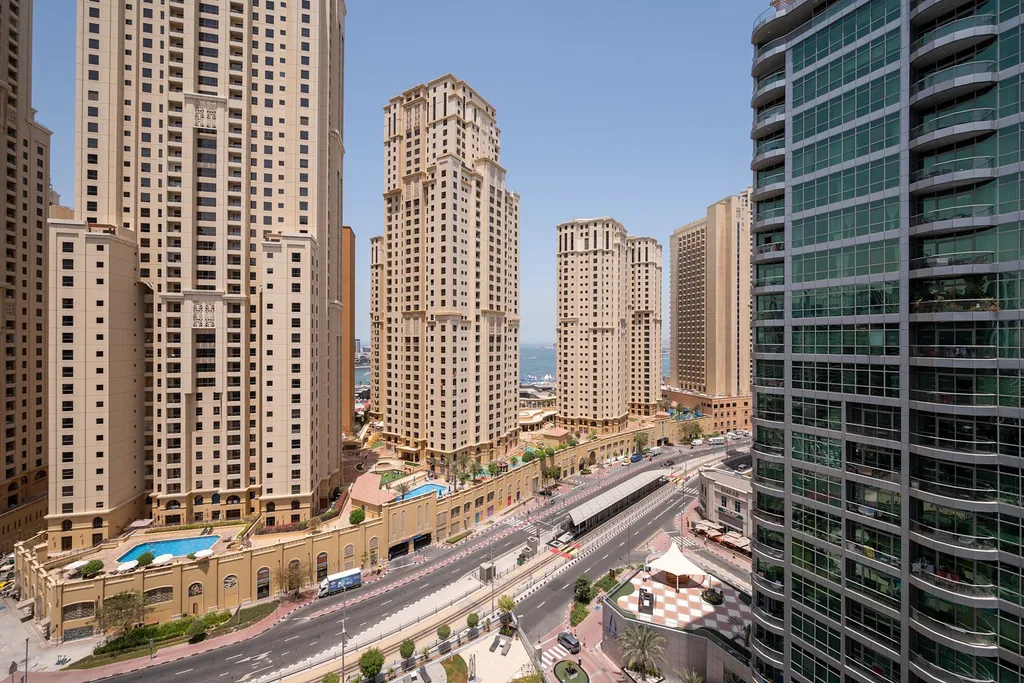 Квартира уютная с 1 спальней в районе Dubai Marina