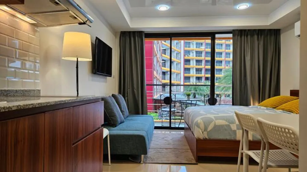 Квартира Тай Студия Кондотель777 рядом с самым длинным и чистым пляжем — аренда посуточно в Пхукет