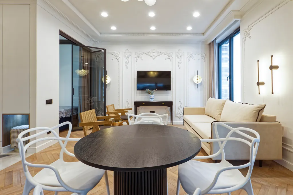 Уютная квартира с дизайнерским ремонтом