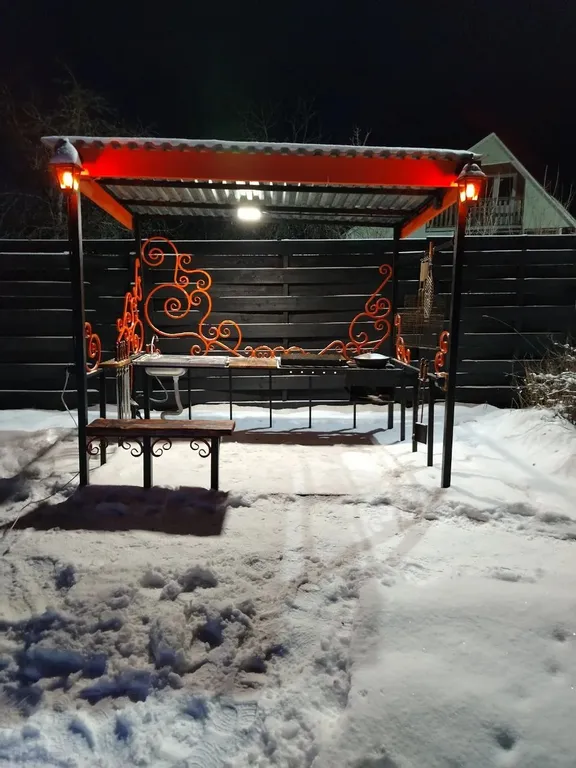 Уютный домик в деревенской тишине