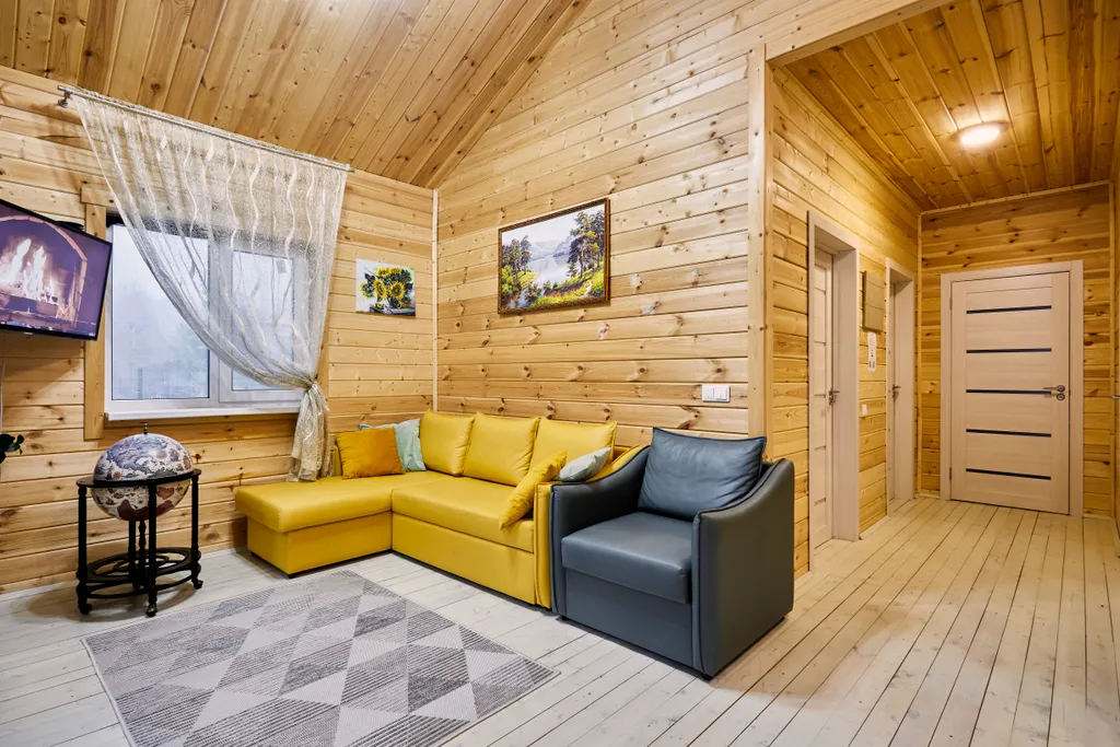 Коттедж Дом с сауной у Залива — Зеленая Роща