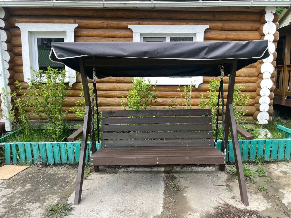 Двухкомнатный домик в 7 мин. от моря в тени деревьев с парковкой (№3)