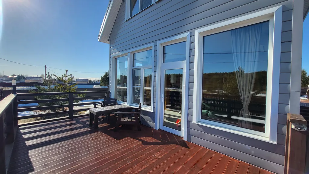 Коттедж Дом с панорамной терассой и камином рядом с Петровским каналом — Волхов