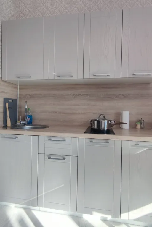 Новая уютнaя квaртира-студия класса Комфорт с панорамным видом