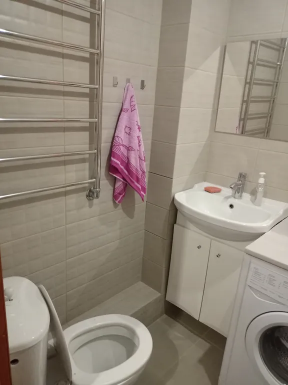 Уютная однокомнатная квартира с 2 отдельными спальными местами