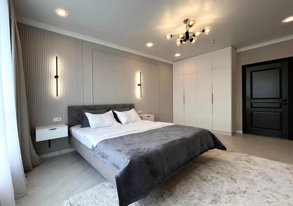 Big apartment «Raimbek residence» center of city & drinking water