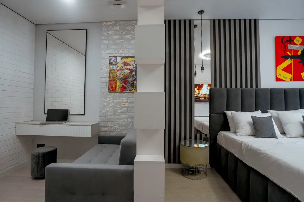 Квартира Атмосферная квартира в стиле Art Loft — Анапа