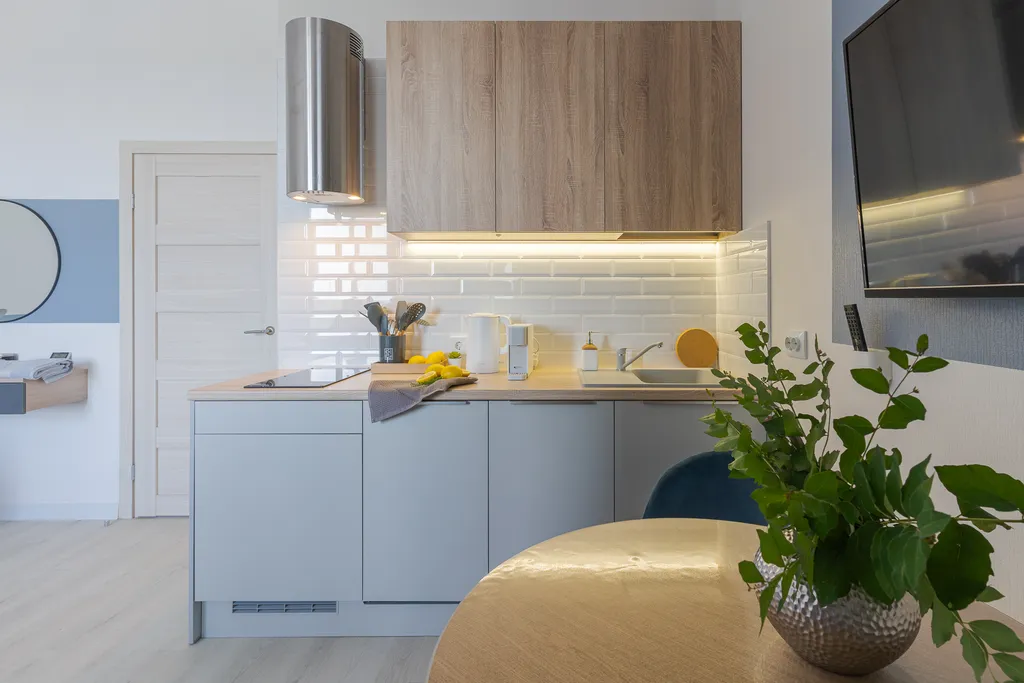 Новый дом, центр города - Квартира с модным интерьером