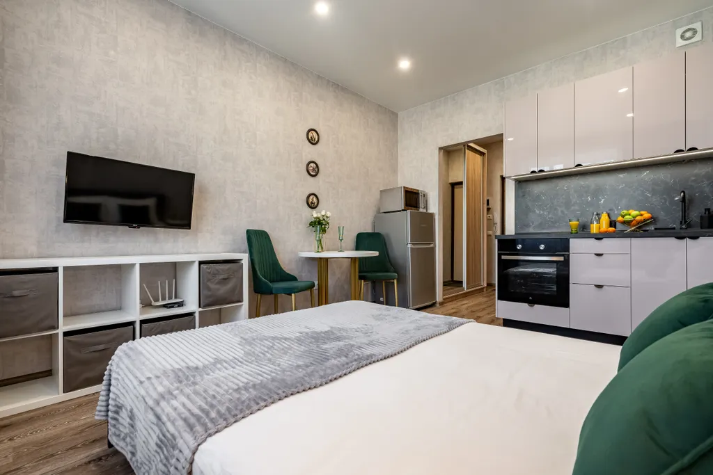 Стильная студия у парка Оккевиль