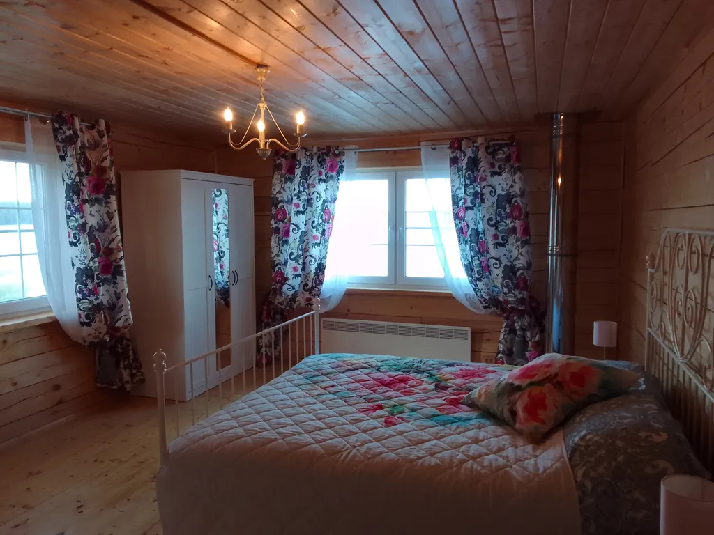 Уютный дом на 8 человек с видом на озеро