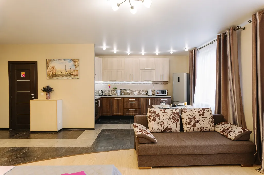 Просторные апартаменты с видом на речку