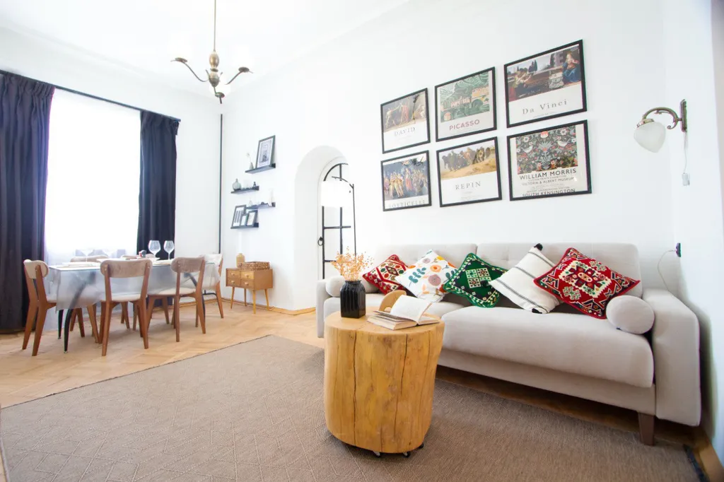 Квартира Трёхкомнатные апартаменты Dext на Тверской с красивым видом — Москва