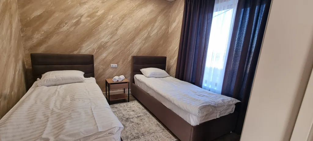 Уютный дом с термальным бассейном и баней