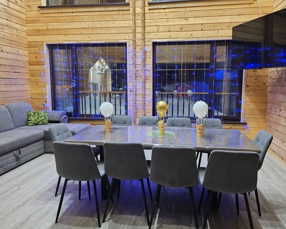 Коттедж Загородный дом "Тотем Камчатка" с термальным бассейном, баней и чаном — Термальный