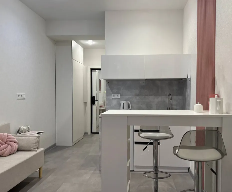 Апартамент в гламурных тонах