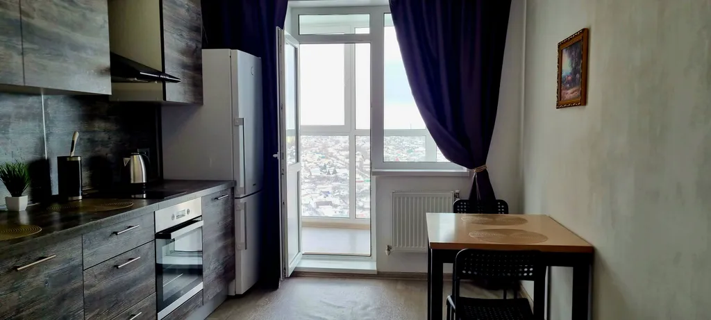 Квартира с панорамным видом на город и Волгу