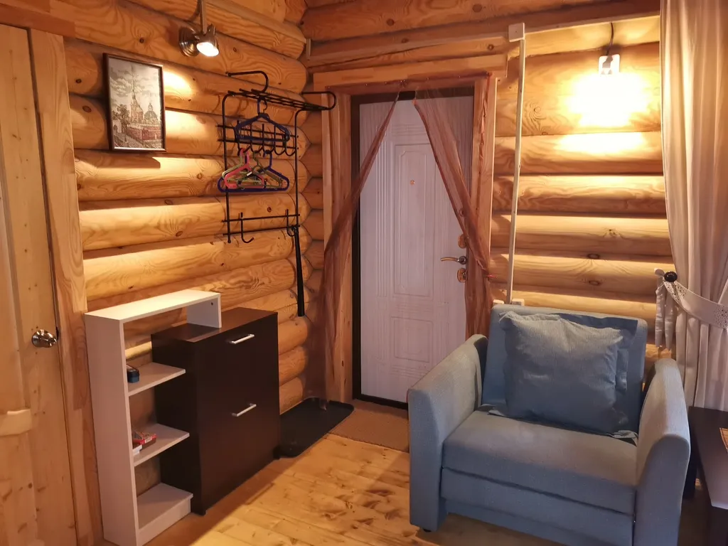 Апартаменты с сауной из сруба сибирской сосны с видом на горы Адыгеи