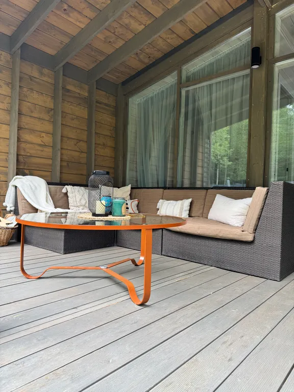 Коттедж Уютный дом на опушке леса с баней и сибирским банным чаном — Москва