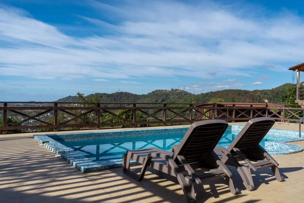 Дом в горах с видом на море Сочи