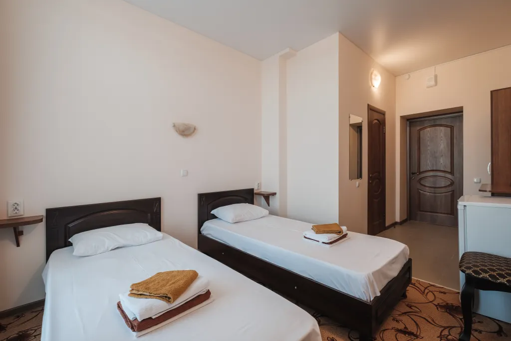 Квартира Двухместный номер категории Стандарт с раздельными кроватями — аренда посуточно в Севастополь